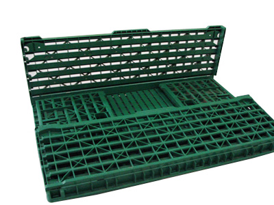 Tray injection molded products