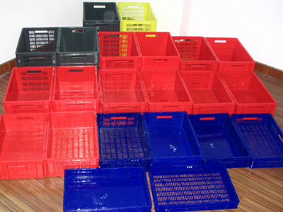 Box type injection molded products