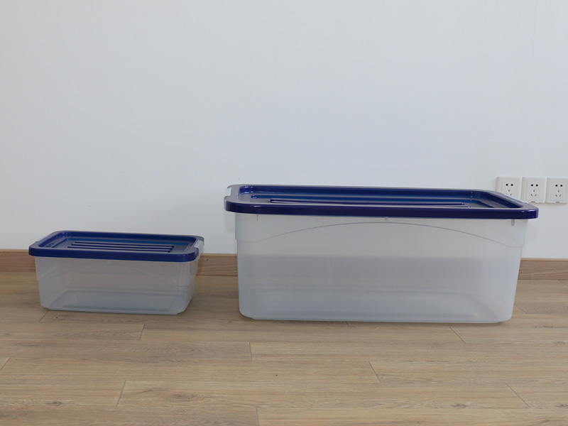 Box type injection molded products