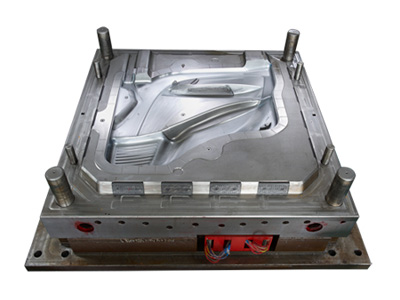 Door glass lifting fixing plate male mold