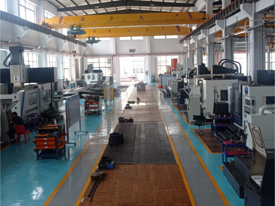 CNC machining workshop