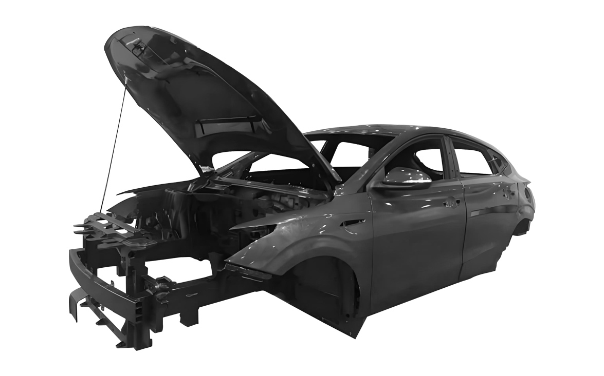 Carbon fiber molded parts