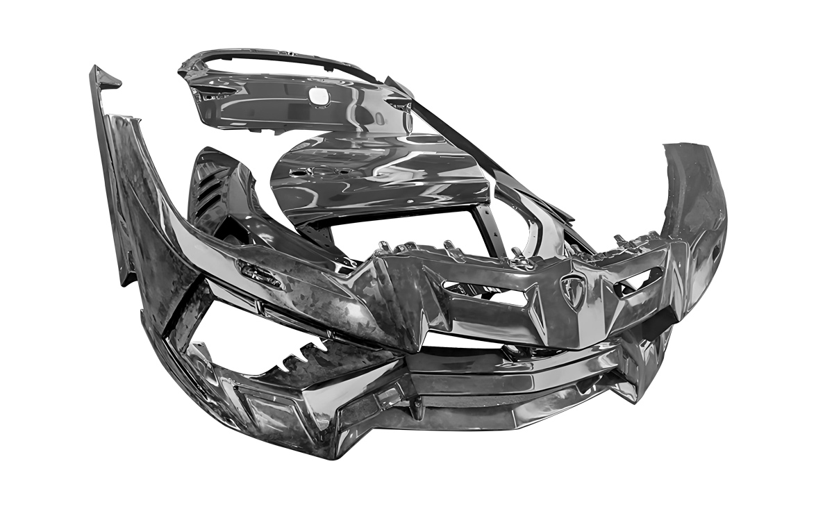 Carbon fiber molded parts