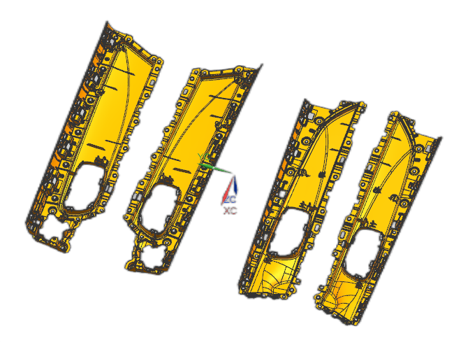 SL21-056(Upper middle body skeleton)
