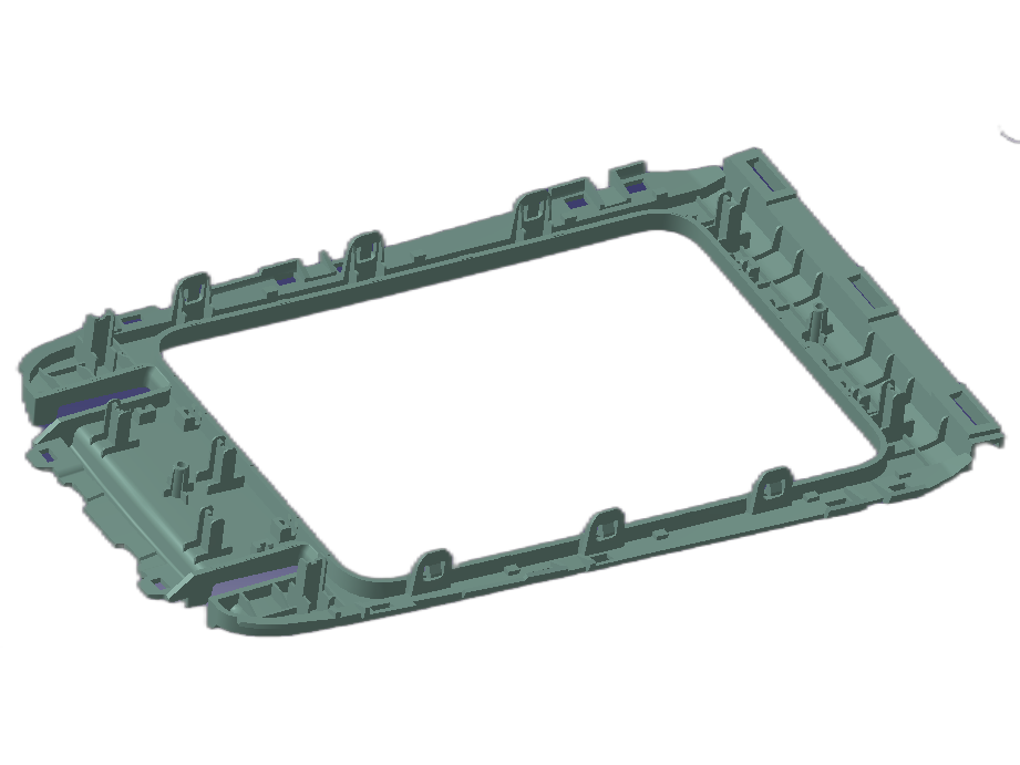 SL22-210(Armrest box frame)