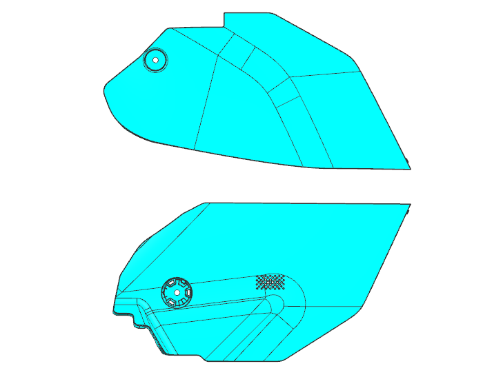 SL21-129(Front extension board)