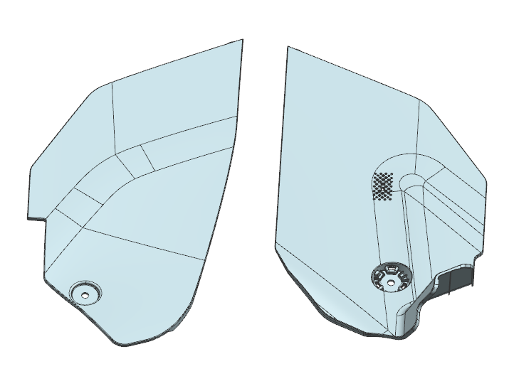 SL21-129(Left and right end plates)