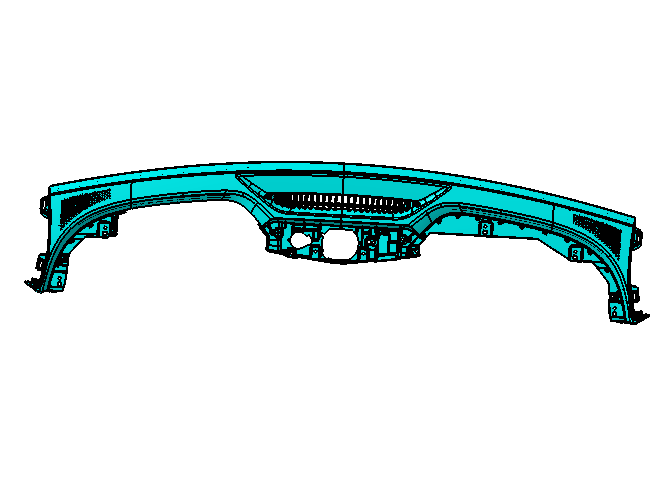 SL23-027(Front cover plate of dashboard)