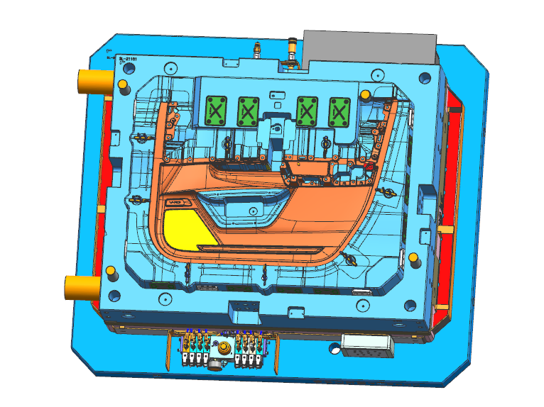 SL21-101(Front left door body)