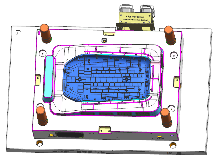 SL22-208(Inner skeleton of armrest)