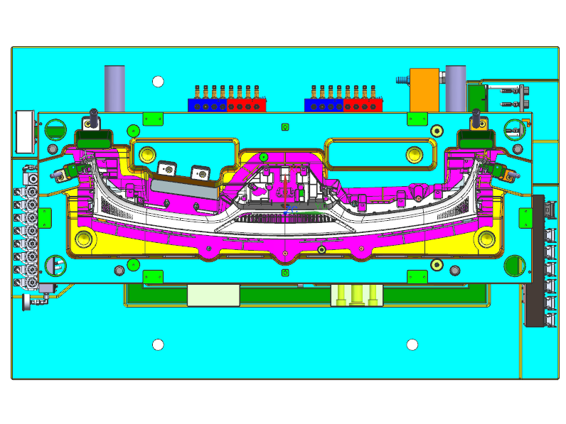 SL23-027(Front cover plate of dashboard)